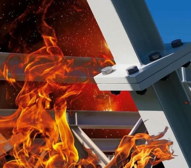 Какие материалы использовать для защиты металлоконструкций от огня